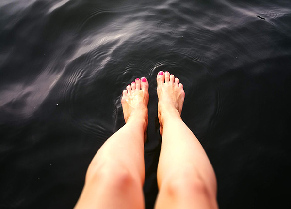 Fußpflege für entspannte Tage am Wasser von Inna Joldrichsen